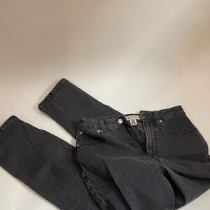 Madewell High Rise Black Jeans